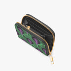 Room 237 Carpet Bifold Zipper Wallet open interior view