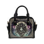 Female Gaze Art Shoulder Handbag alternate front view