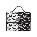 Black & White Bats Canvas Bag