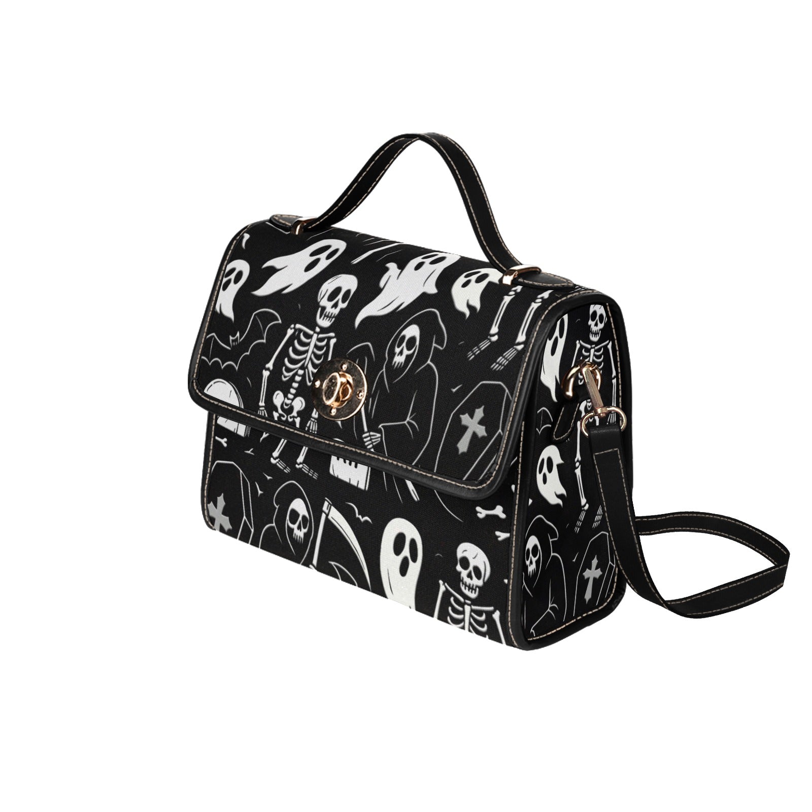 Grim Reaper Canvas Bag