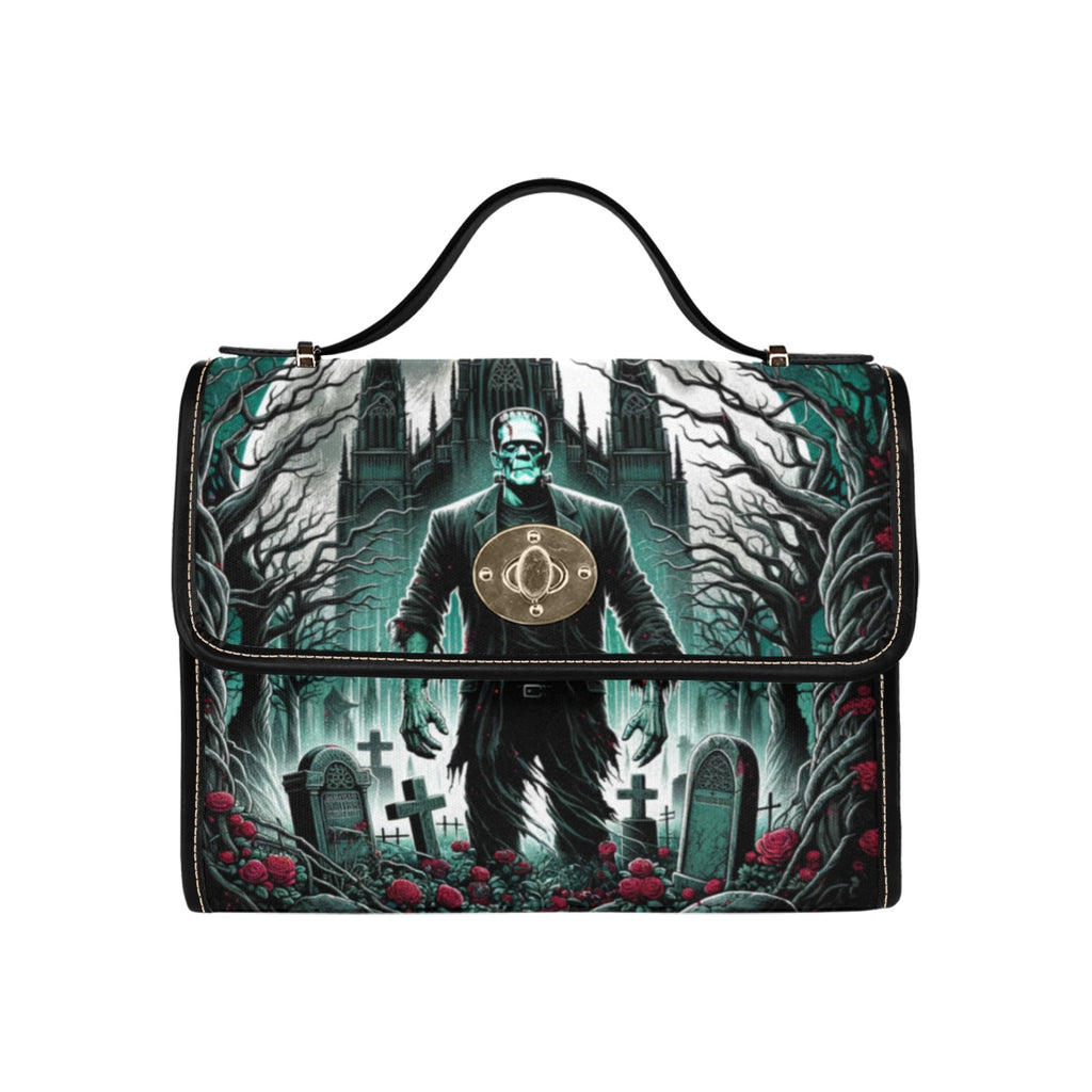 Frankenstein Grave Canvas Bag