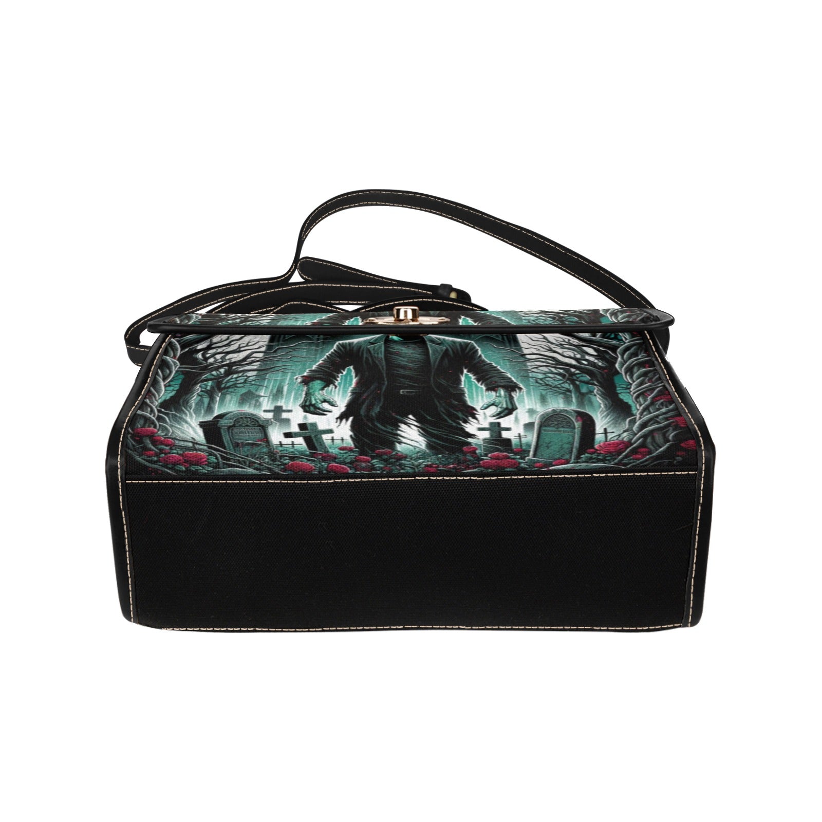 Frankenstein Grave Canvas Bag