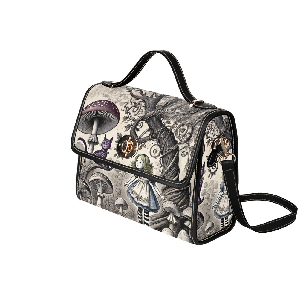 Alice & Cheshire Cat Canvas Bag