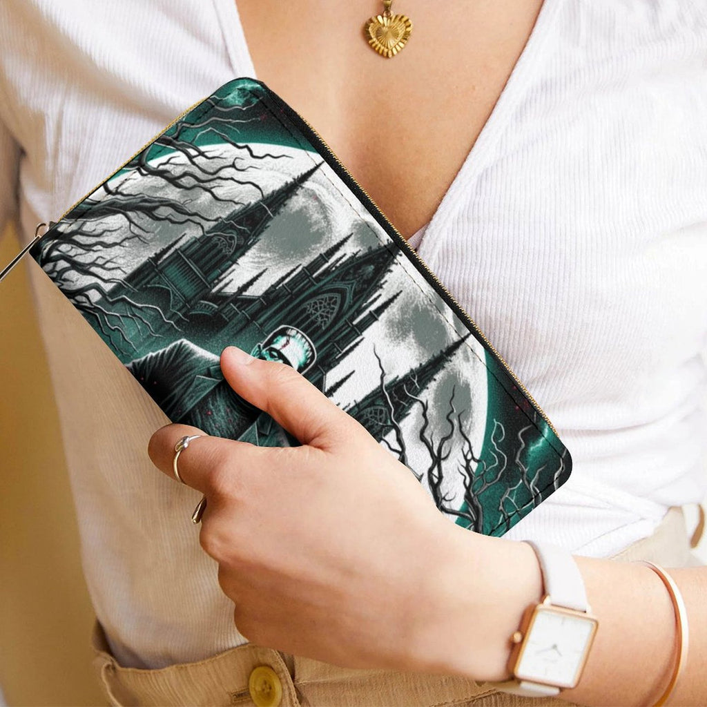 Vampire Castle Leather Wallet