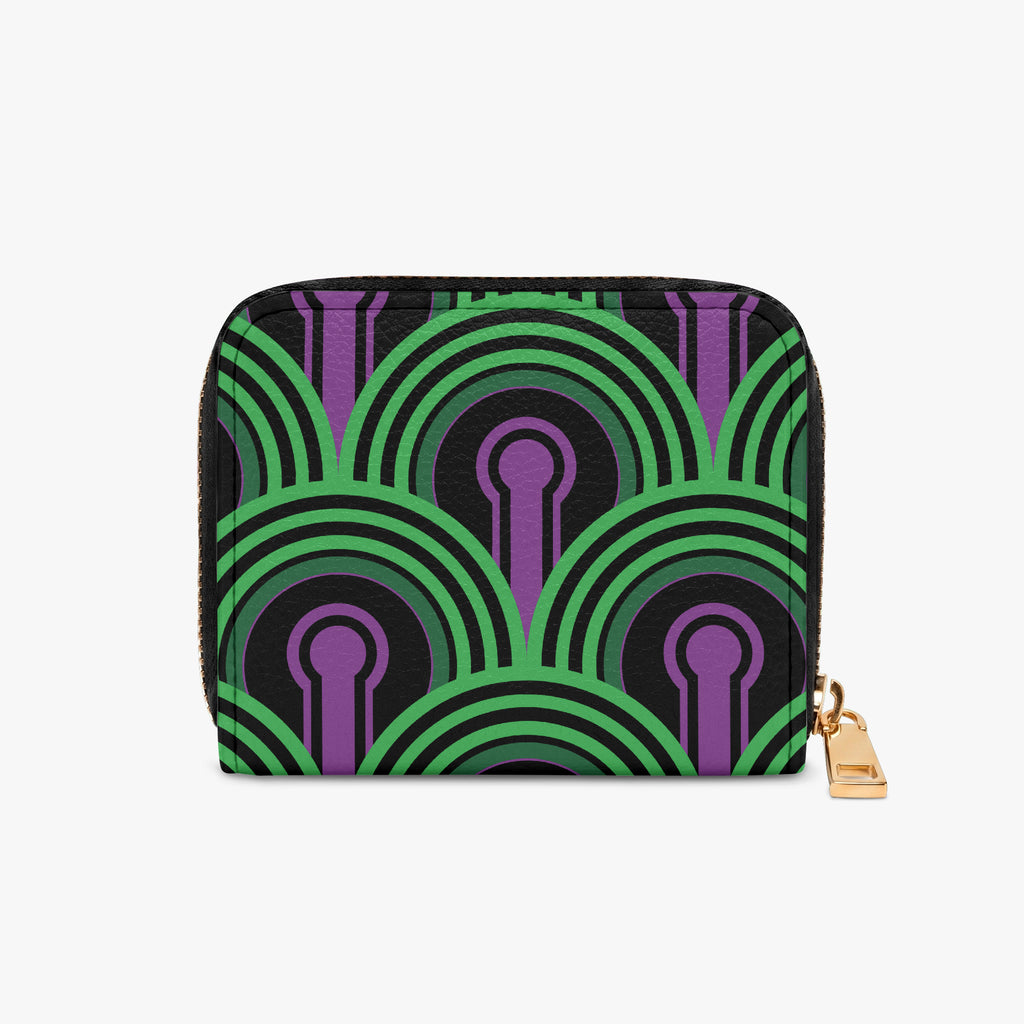 Room 237 Carpet Bifold Zipper Wallet exterior front view