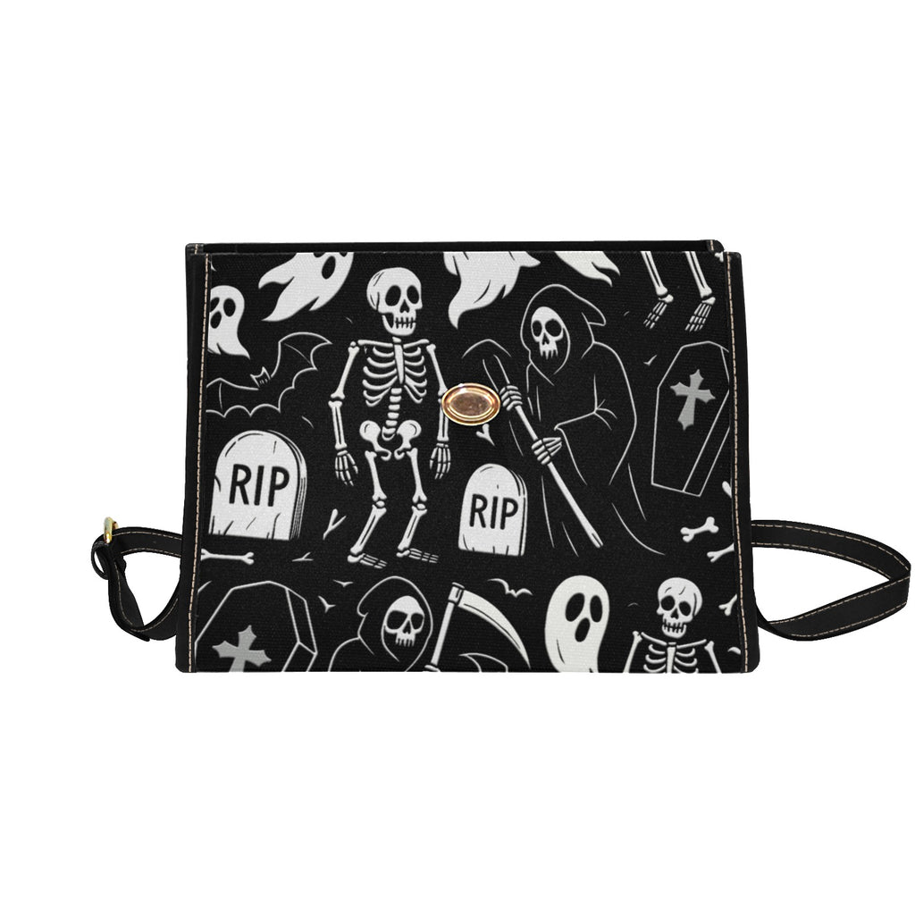 Grim Reaper Canvas Bag