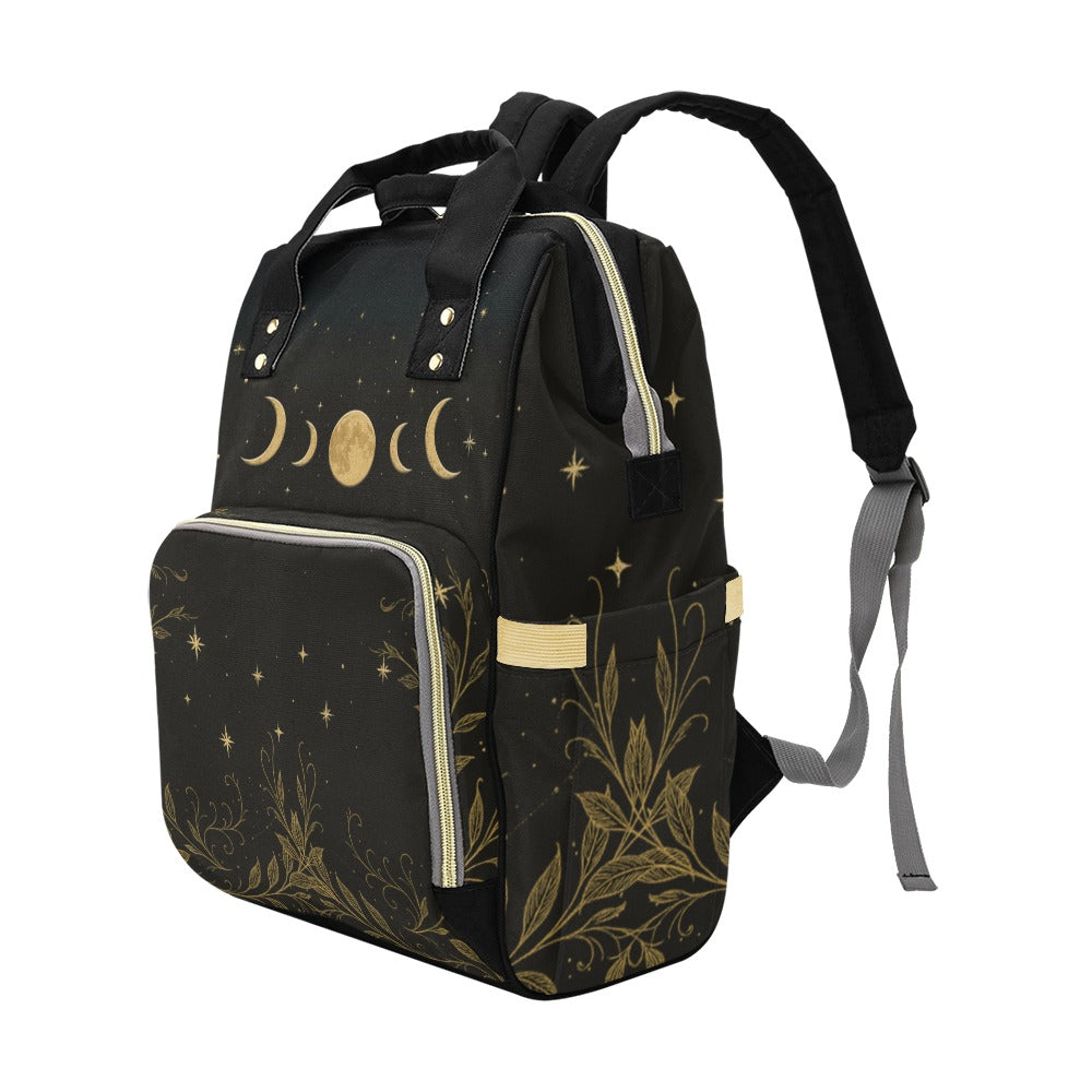 Celestial Moon Cottagecore Backpack
