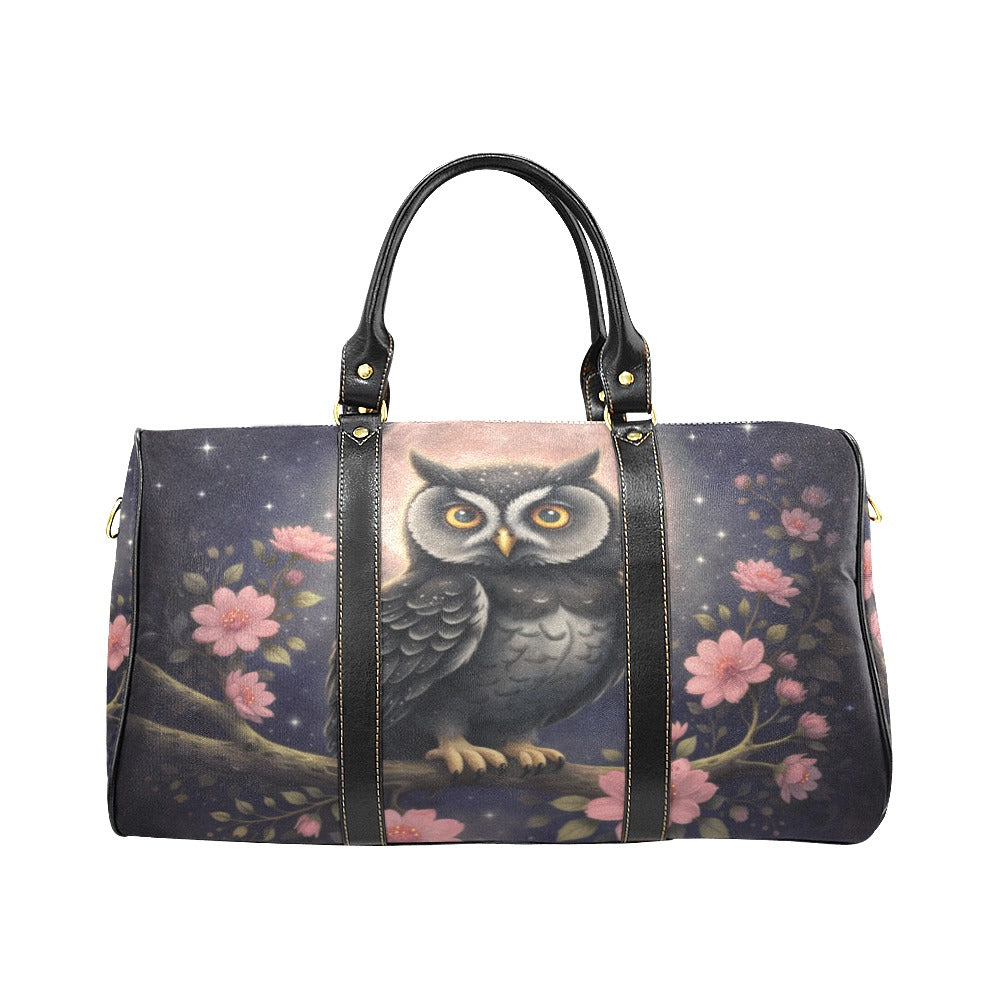 Owl & Flowers Travel Bag