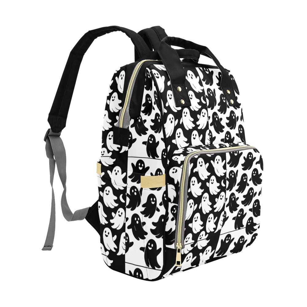 Black & White Ghost Backpack