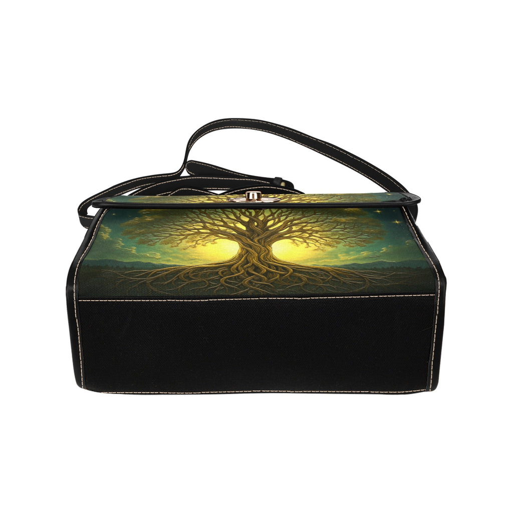Mystical Tree of Life Canvas Bag
