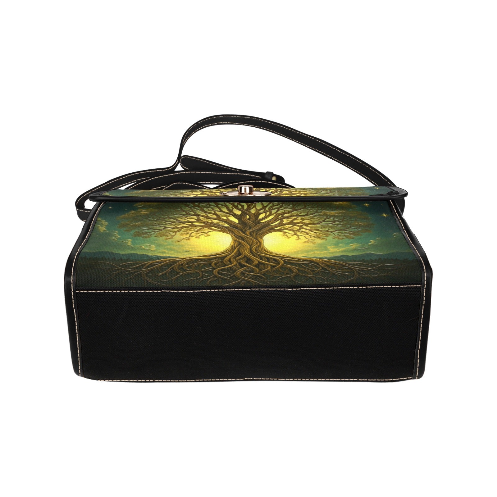 Mystical Tree of Life Canvas Bag