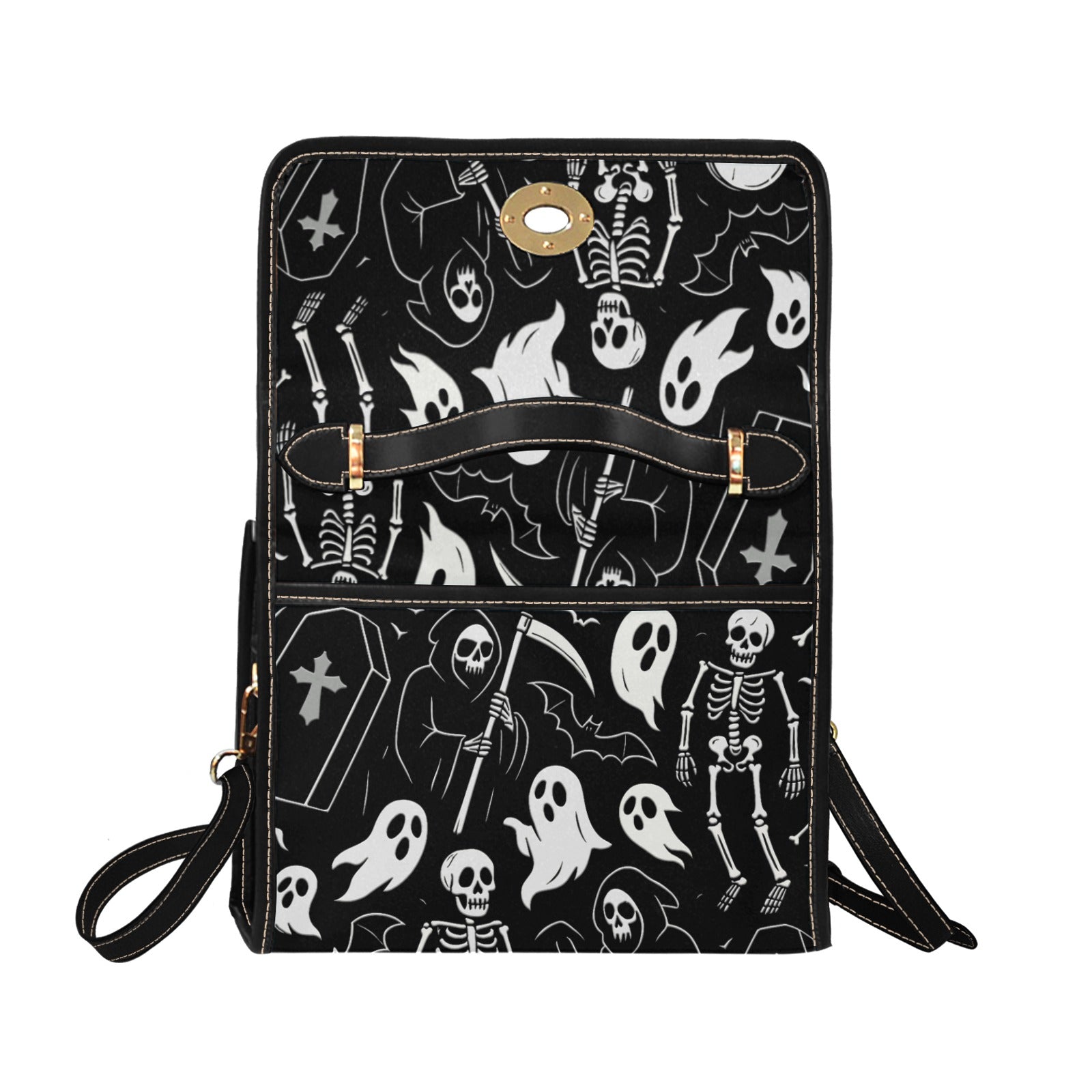 Grim Reaper Canvas Bag
