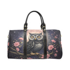 Owl & Flowers Travel Bag rear view