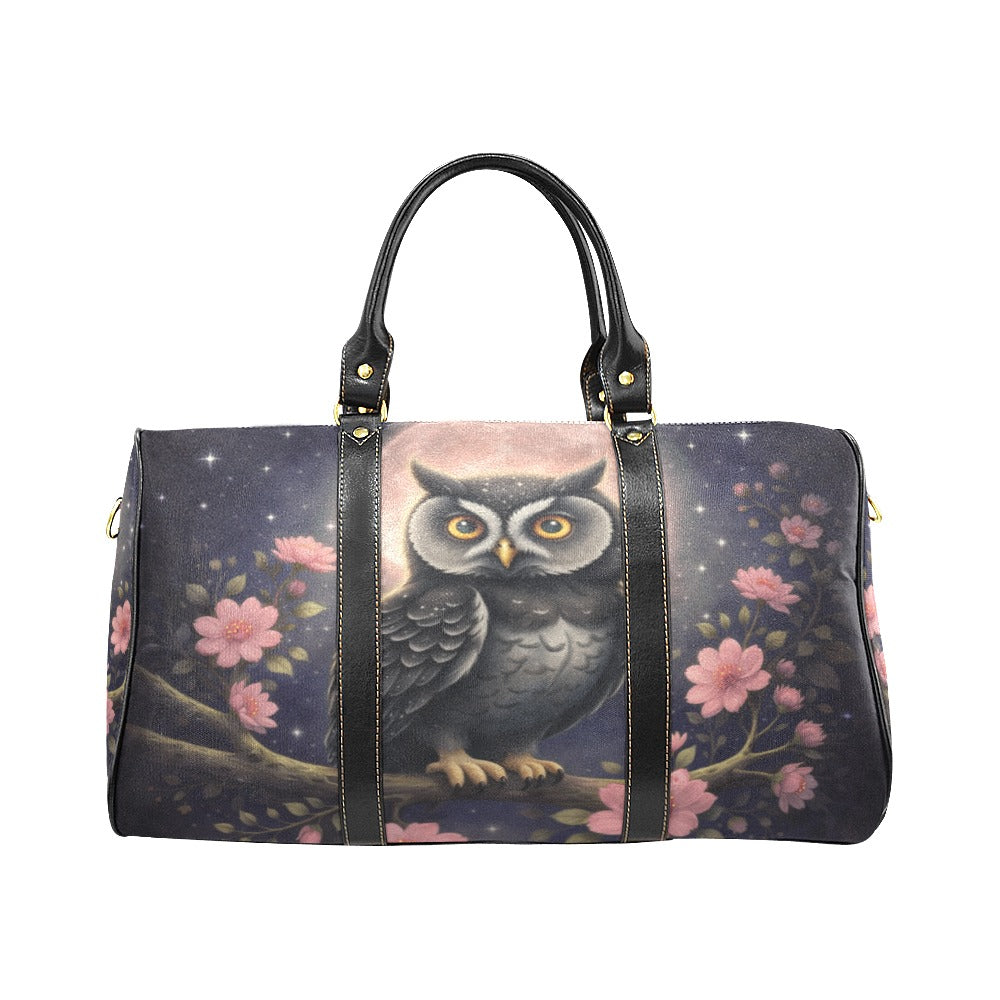 Owl & Flowers Travel Bag